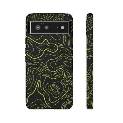 K-Factor Supply Co After Dark Topo Tough Android Case Google Pixel 6