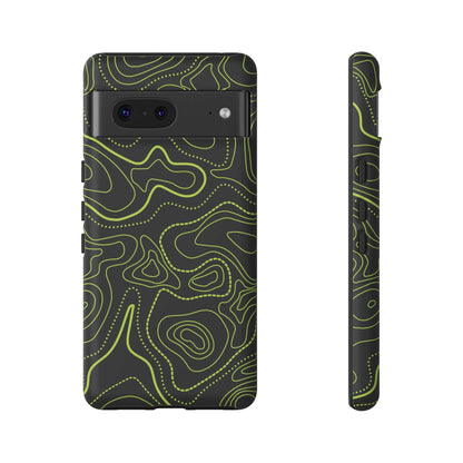 K-Factor Supply Co After Dark Topo Tough Android Case Google Pixel 7