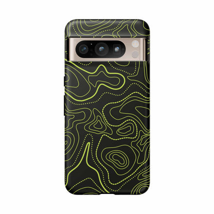 K-Factor Supply Co After Dark Topo Tough Android Case Google Pixel 8 Pro