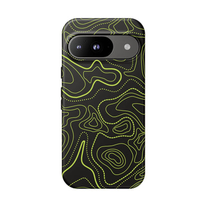 K-Factor Supply Co After Dark Topo Tough Android Case Google Pixel 9