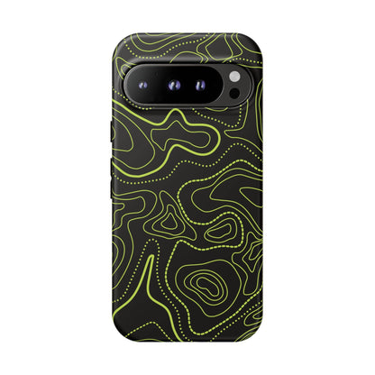 K-Factor Supply Co After Dark Topo Tough Android Case Google Pixel 9 Pro