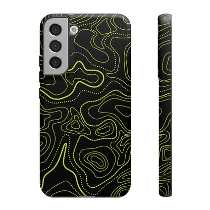 K-Factor Supply Co After Dark Topo Tough Android Case Samsung Galaxy S22 Plus