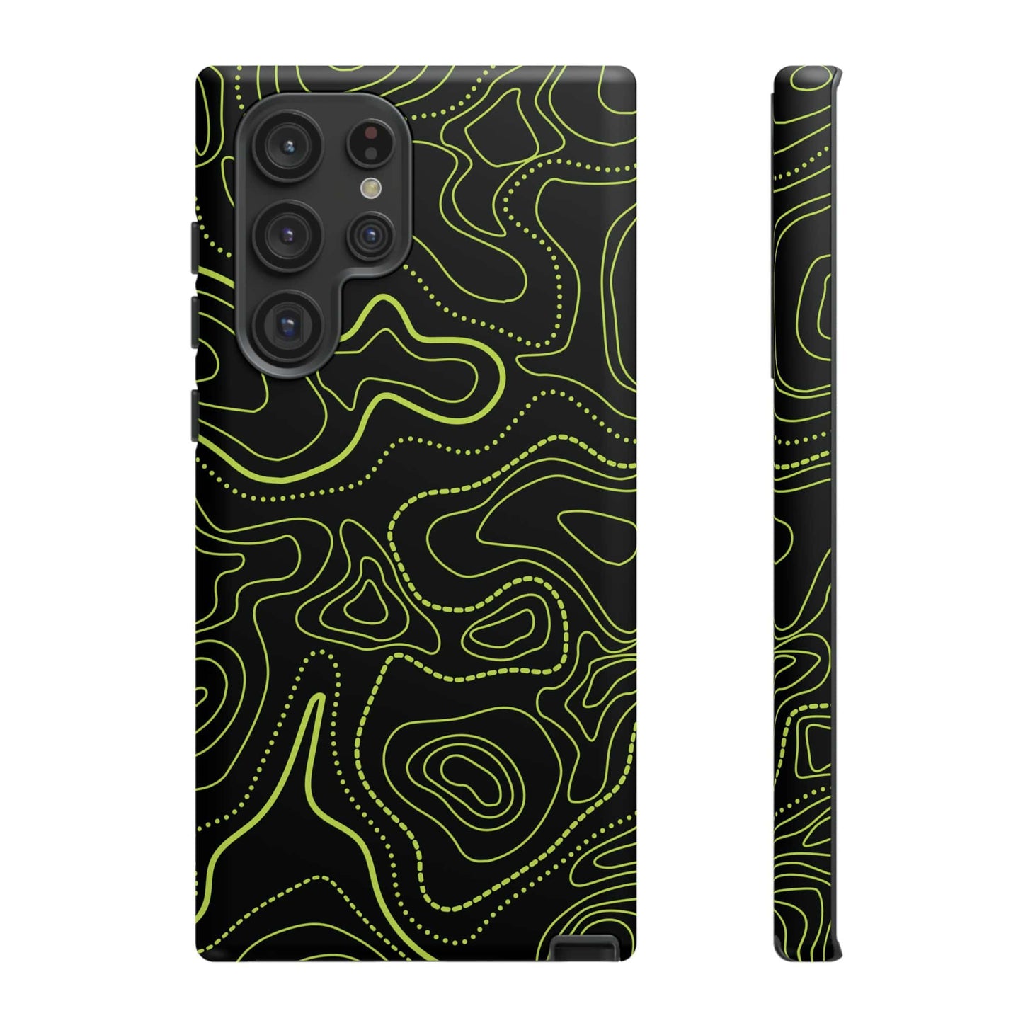 K-Factor Supply Co After Dark Topo Tough Android Case Samsung Galaxy S22 Ultra