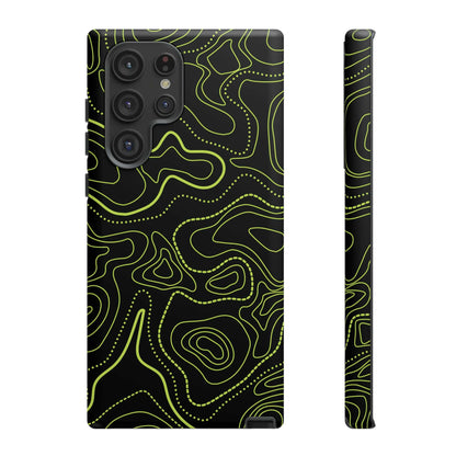 K-Factor Supply Co After Dark Topo Tough Android Case Samsung Galaxy S22 Ultra