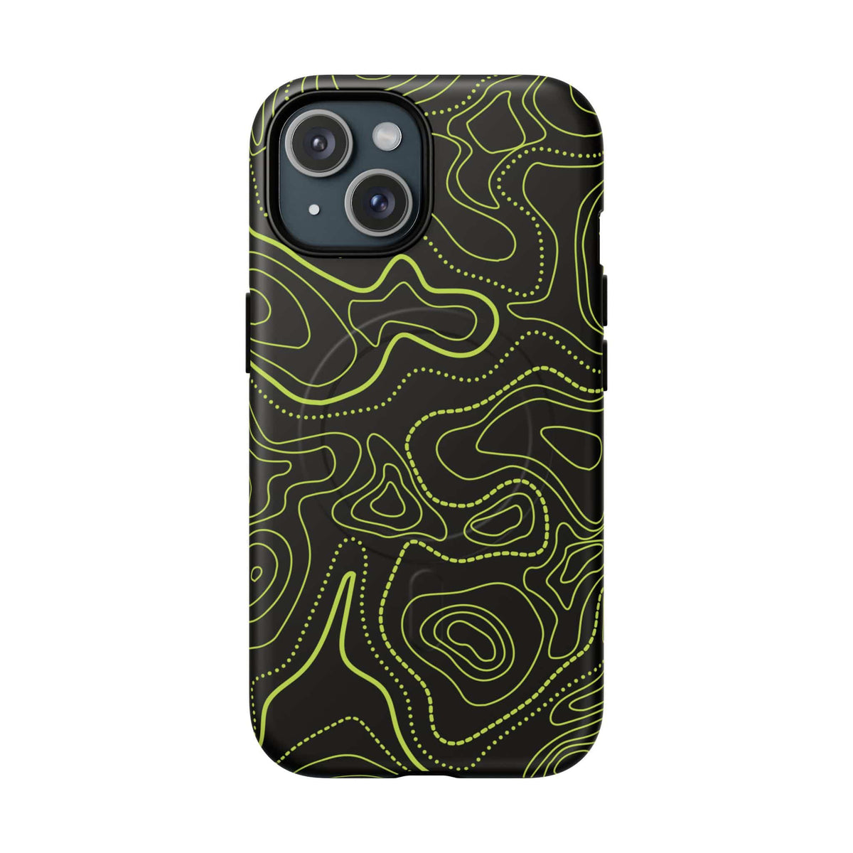 K-Factor Supply Co After Dark Topo Tough Magnetic iPhone Case iPhone 15 / Matte