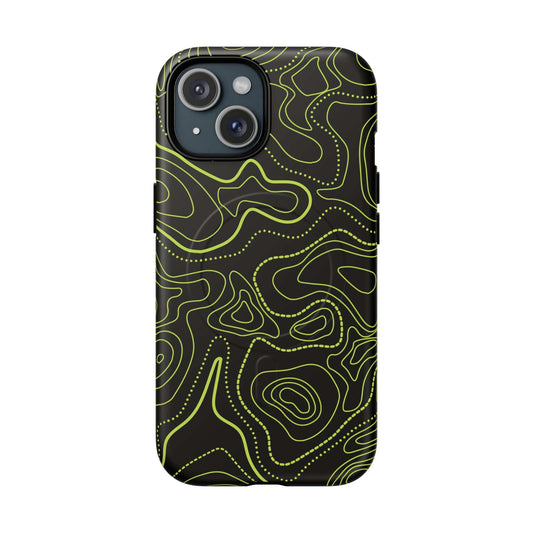 K-Factor Supply Co After Dark Topo Tough Magnetic iPhone Case iPhone 15 / Matte