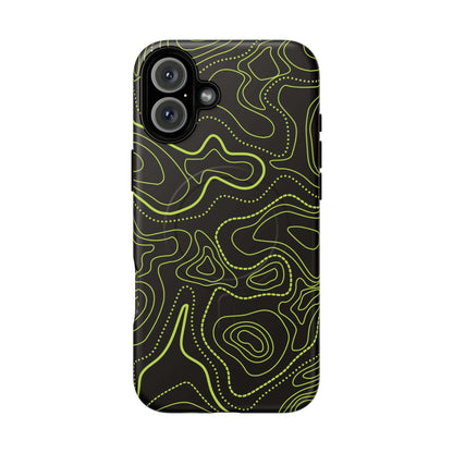 K-Factor Supply Co After Dark Topo Tough Magnetic iPhone Case iPhone 16 Plus