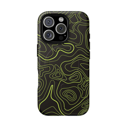 K-Factor Supply Co After Dark Topo Tough Magnetic iPhone Case iPhone 16 Pro