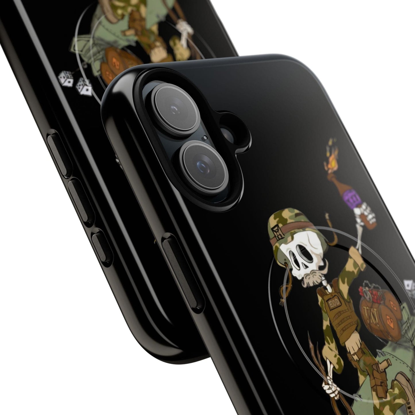 K-Factor Supply Co All the Way Down Tough Magnetic iPhone Case