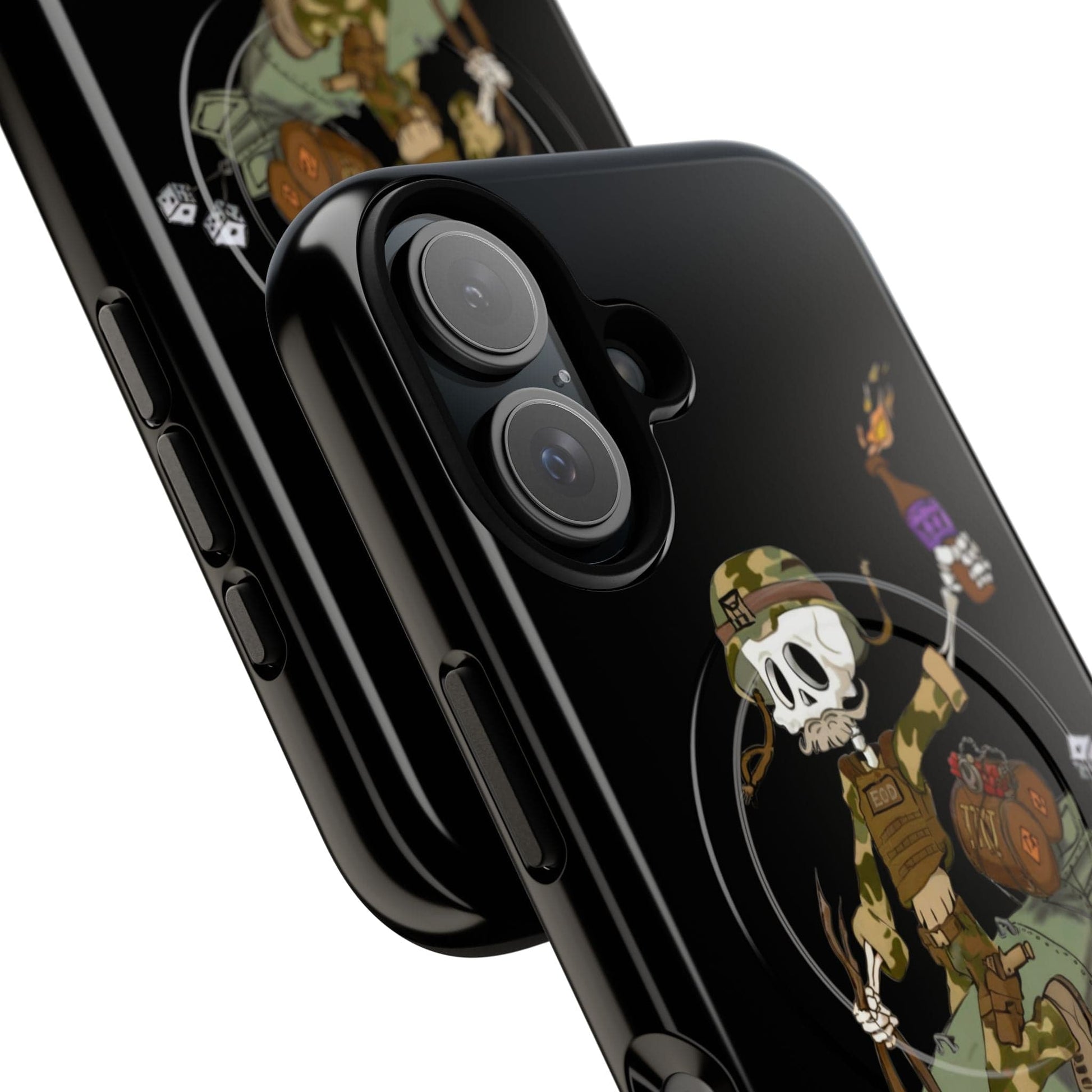 K-Factor Supply Co All the Way Down Tough Magnetic iPhone Case