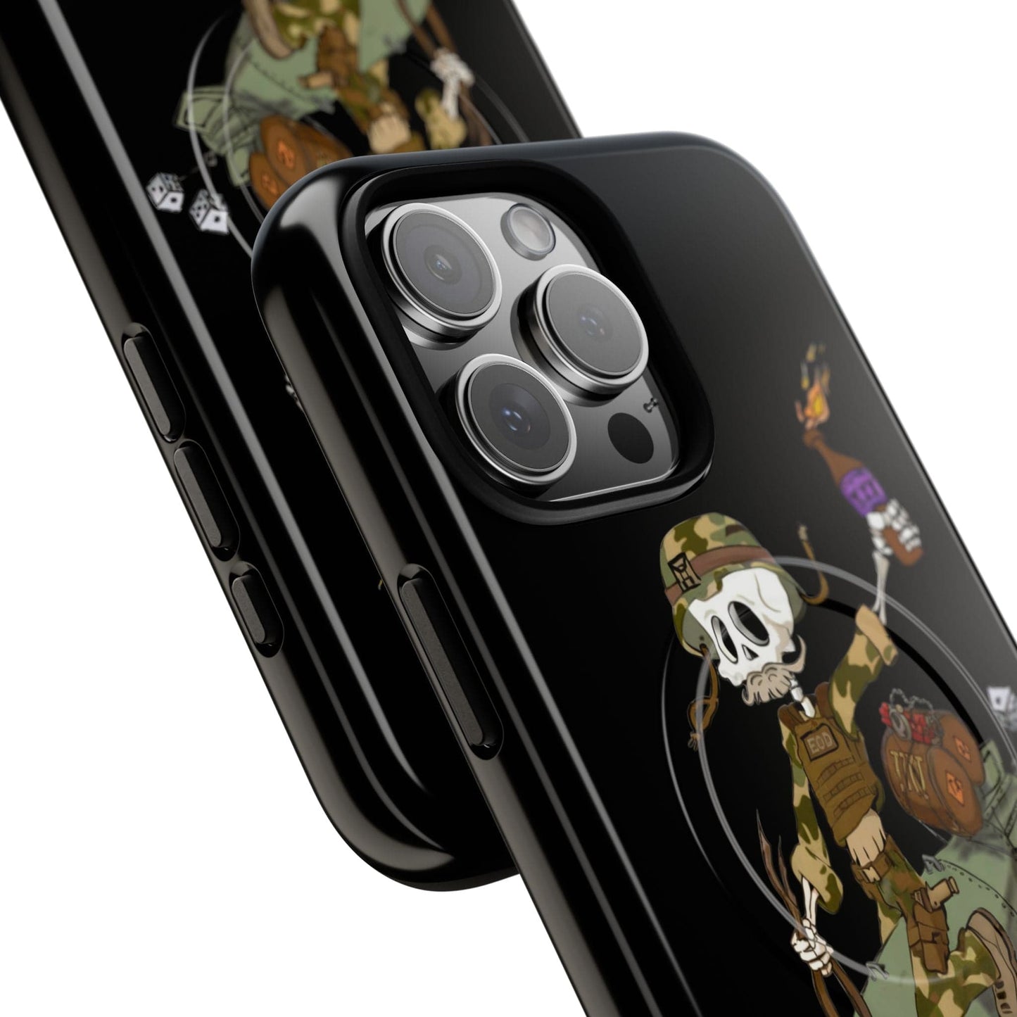 K-Factor Supply Co All the Way Down Tough Magnetic iPhone Case