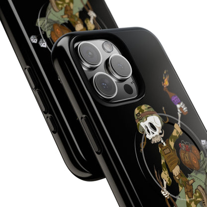 K-Factor Supply Co All the Way Down Tough Magnetic iPhone Case