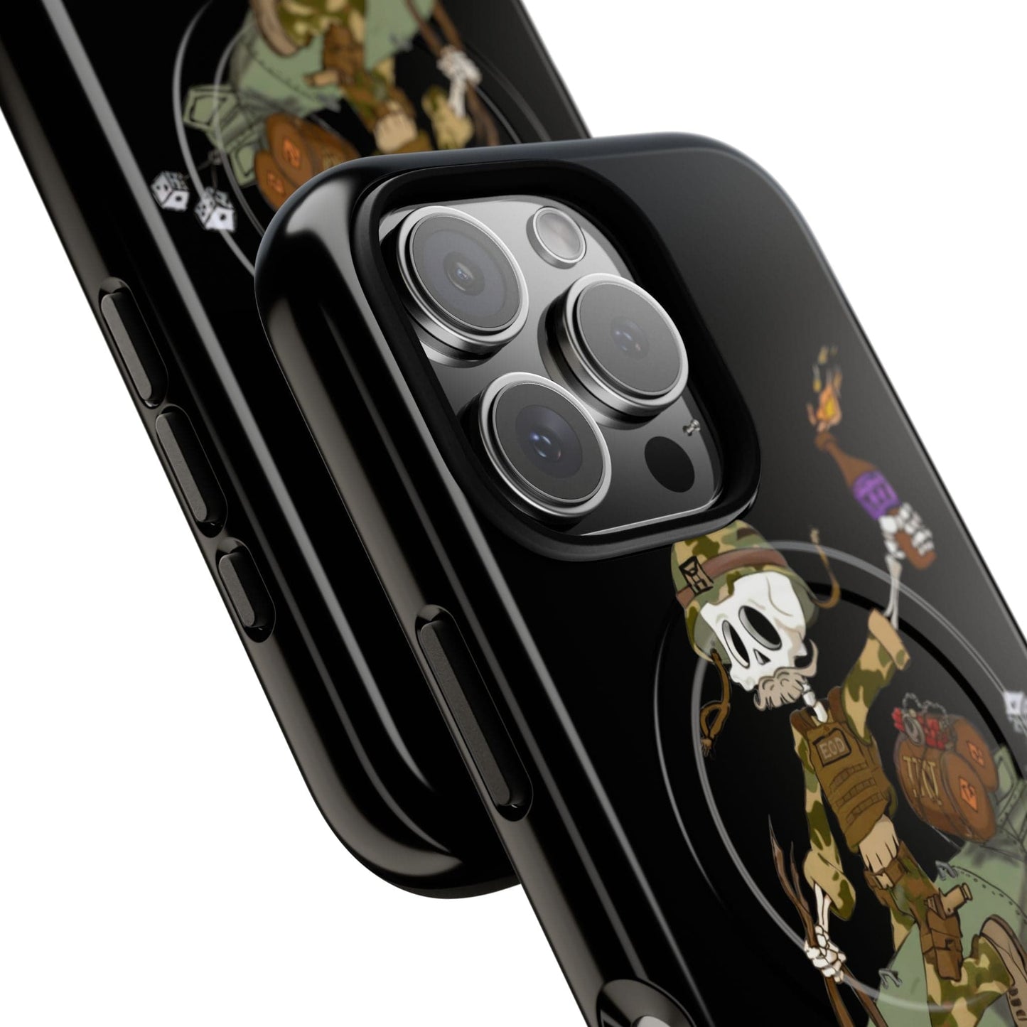 K-Factor Supply Co All the Way Down Tough Magnetic iPhone Case