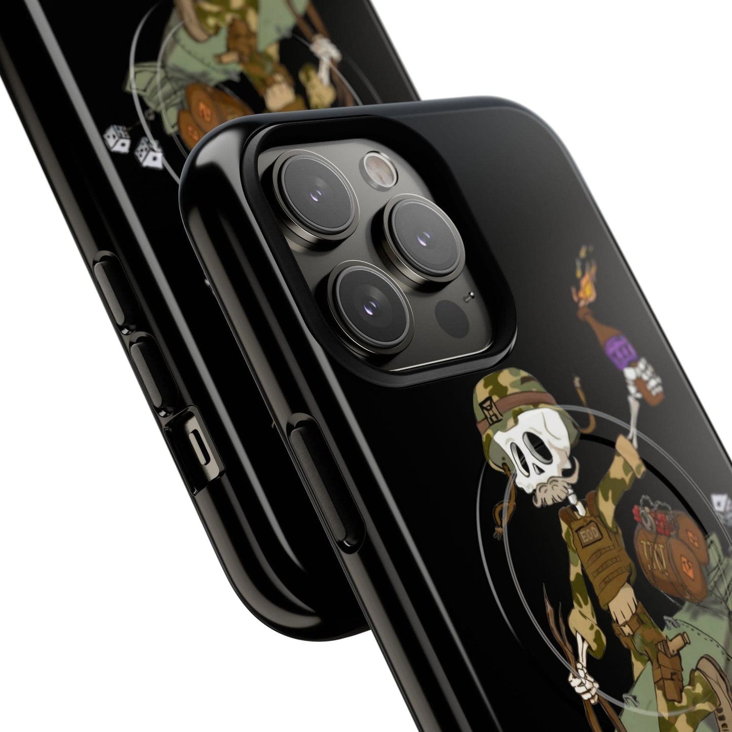 K-Factor Supply Co All the Way Down Tough Magnetic iPhone Case