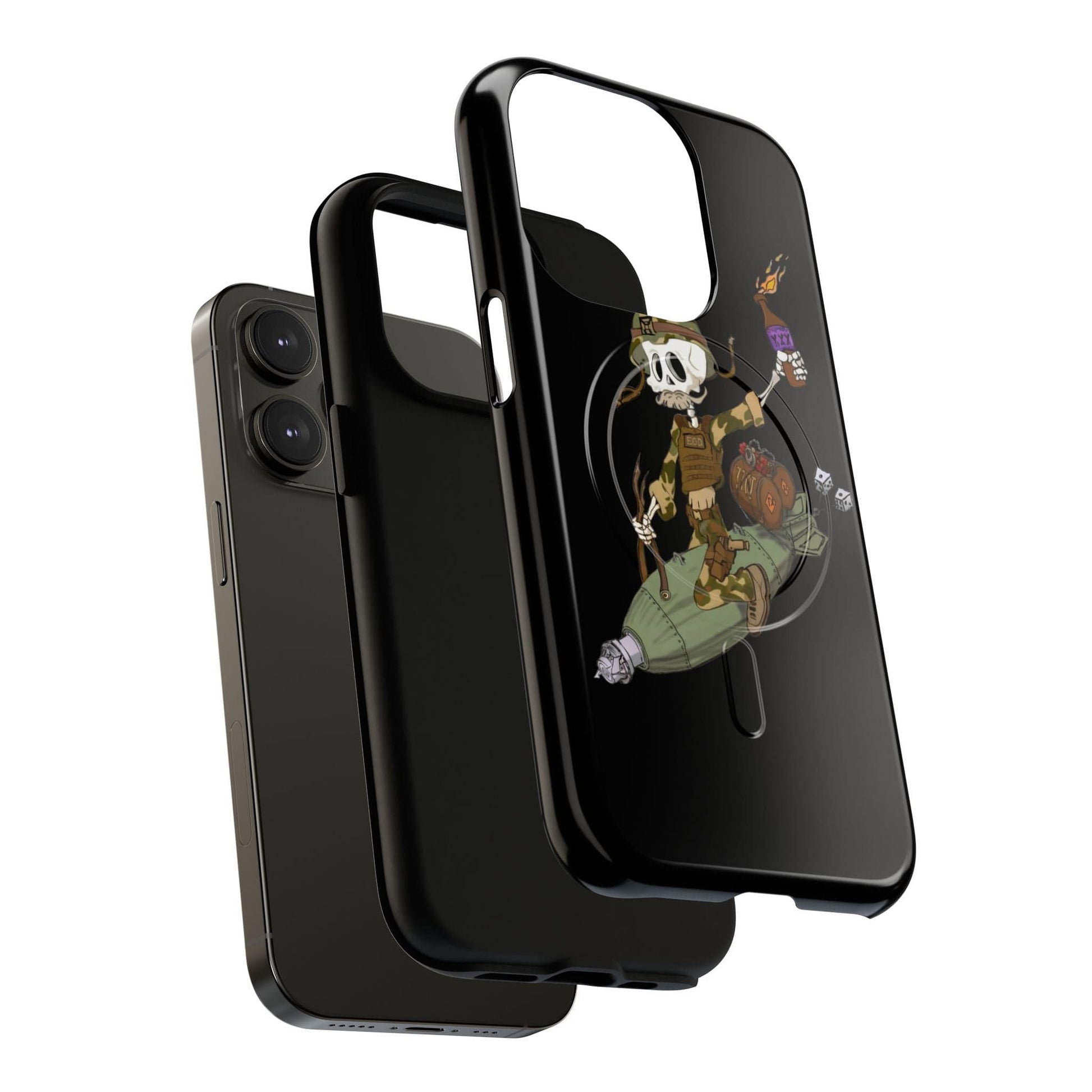 K-Factor Supply Co All the Way Down Tough Magnetic iPhone Case