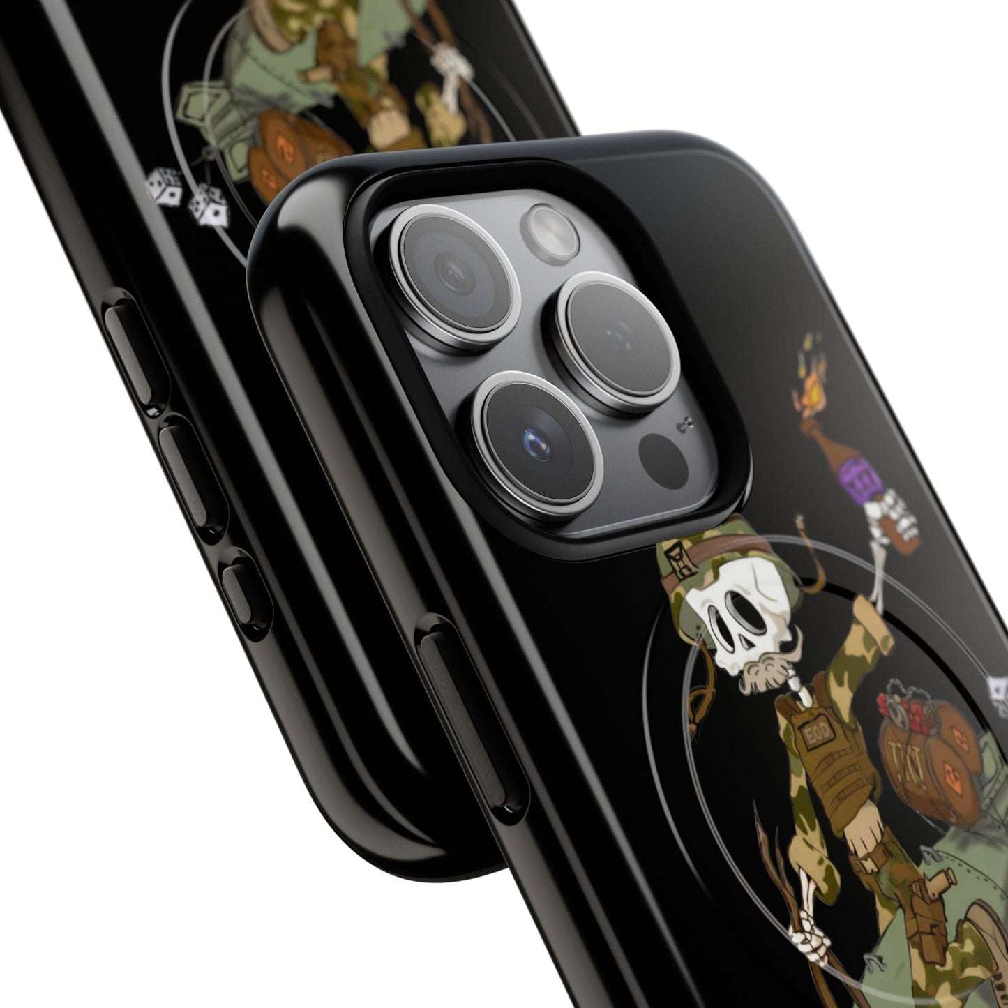 K-Factor Supply Co All the Way Down Tough Magnetic iPhone Case