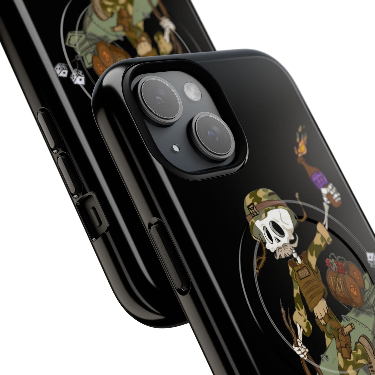 K-Factor Supply Co All the Way Down Tough Magnetic iPhone Case