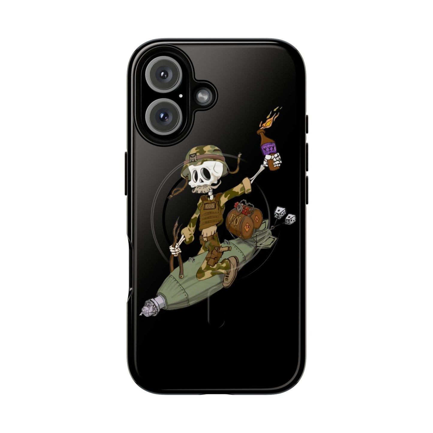 K-Factor Supply Co All the Way Down Tough Magnetic iPhone Case iPhone 16