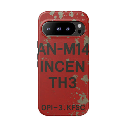 K-Factor Supply Co AN-M14 Thermite Tough Android Case Google Pixel 9 Pro / Matte