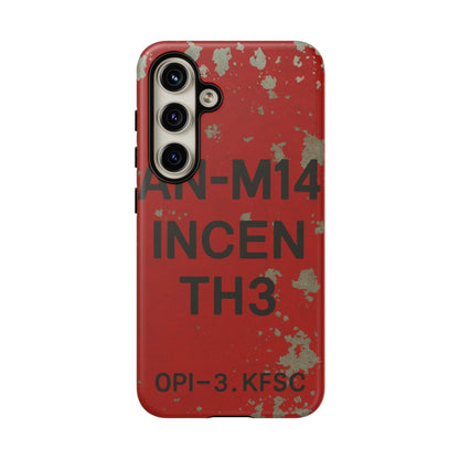 K-Factor Supply Co AN-M14 Thermite Tough Android Case Samsung Galaxy S24 / Matte