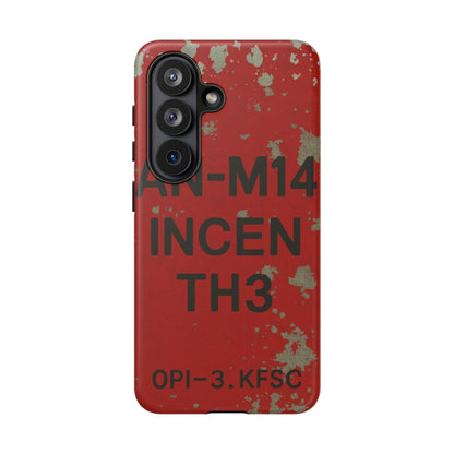 K-Factor Supply Co AN-M14 Thermite Tough Android Case Samsung Galaxy S26 / Matte