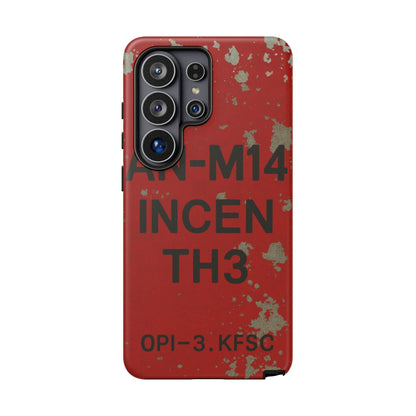 K-Factor Supply Co AN-M14 Thermite Tough Android Case Samsung Galaxy S26 Ultra / Matte