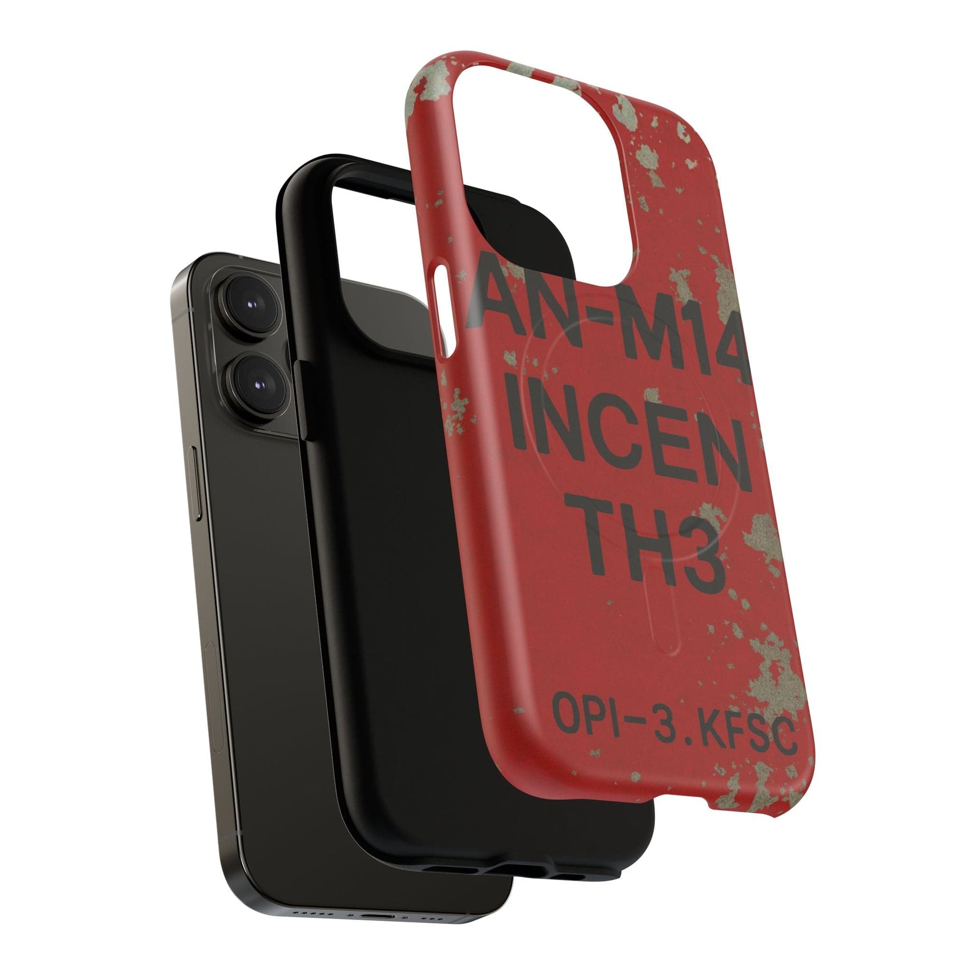 K-Factor Supply Co AN-M14 Thermite Tough Magnetic iPhone Case