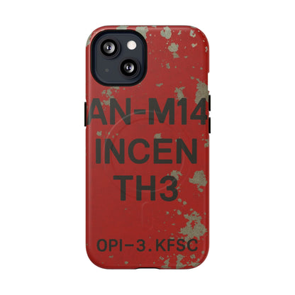K-Factor Supply Co AN-M14 Thermite Tough Magnetic iPhone Case iPhone 13