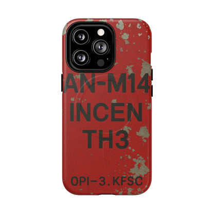 K-Factor Supply Co AN-M14 Thermite Tough Magnetic iPhone Case iPhone 13 Pro