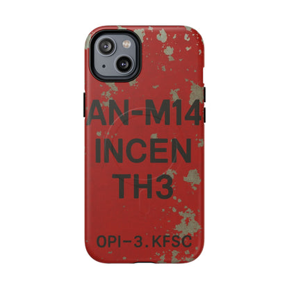 K-Factor Supply Co AN-M14 Thermite Tough Magnetic iPhone Case iPhone 14 Plus