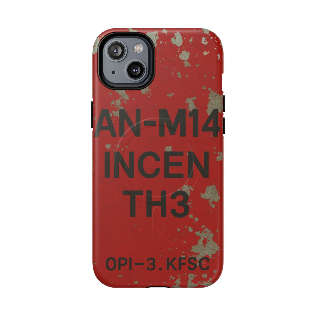 K-Factor Supply Co AN-M14 Thermite Tough Magnetic iPhone Case iPhone 14 Plus / Matte