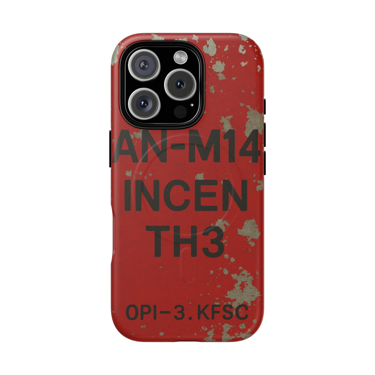 K-Factor Supply Co AN-M14 Thermite Tough Magnetic iPhone Case iPhone 16 Pro / Matte