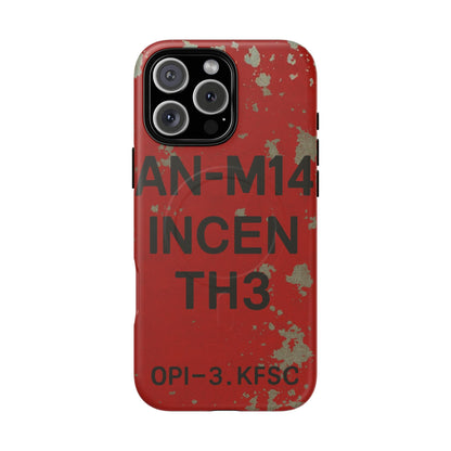 K-Factor Supply Co AN-M14 Thermite Tough Magnetic iPhone Case iPhone 16 Pro Max / Matte