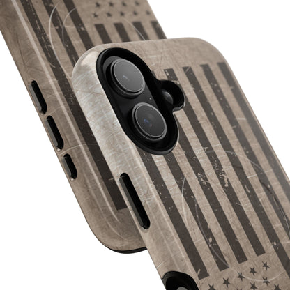 K-Factor Supply Co Battle Flag Tough Magnetic iPhone Case