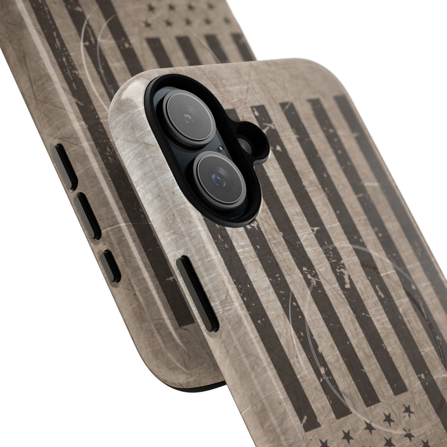 K-Factor Supply Co Battle Flag Tough Magnetic iPhone Case