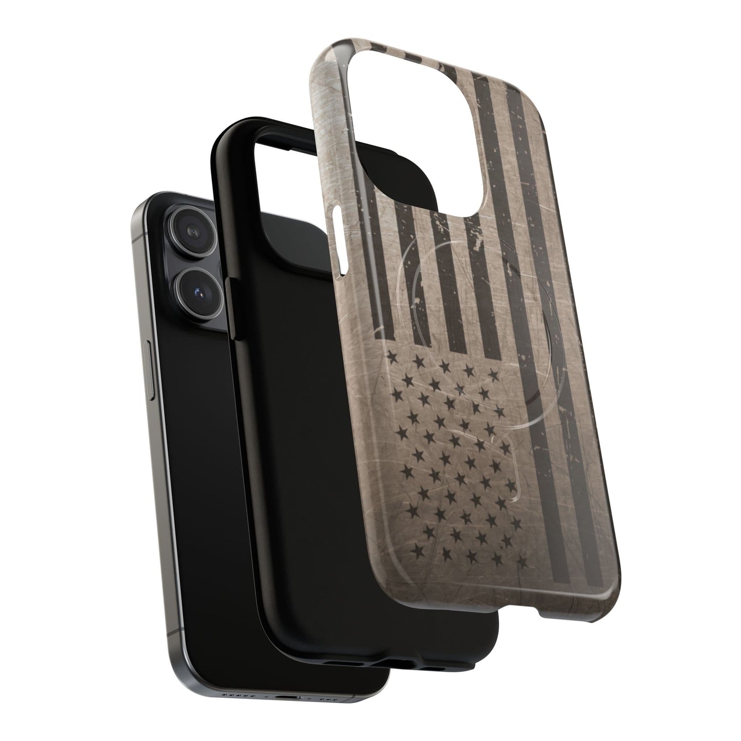 K-Factor Supply Co Battle Flag Tough Magnetic iPhone Case