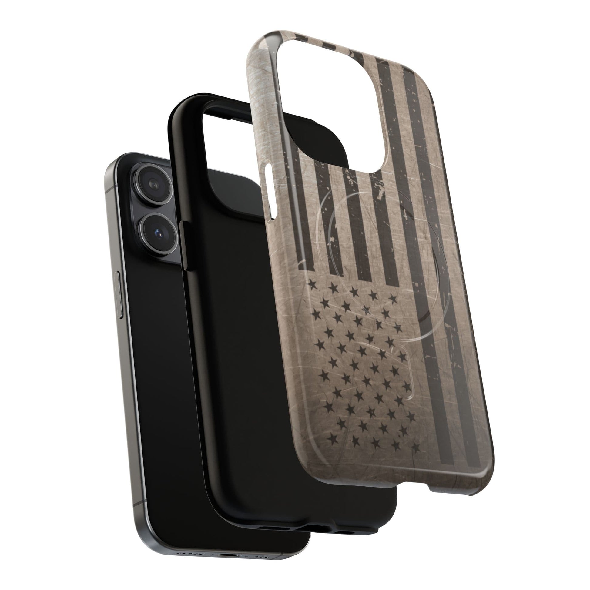 K-Factor Supply Co Battle Flag Tough Magnetic iPhone Case