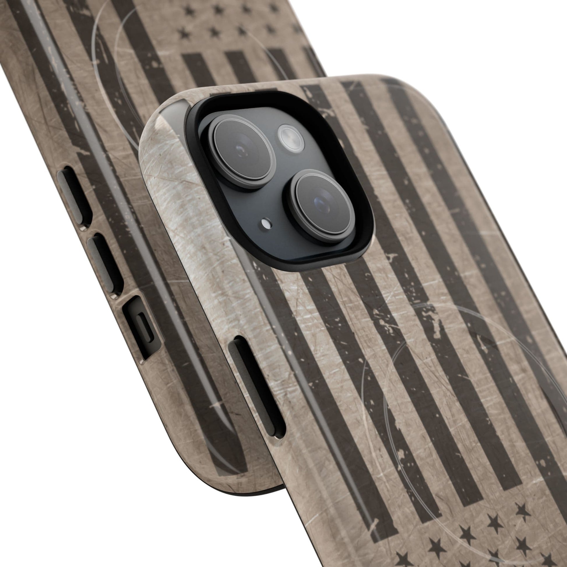 K-Factor Supply Co Battle Flag Tough Magnetic iPhone Case