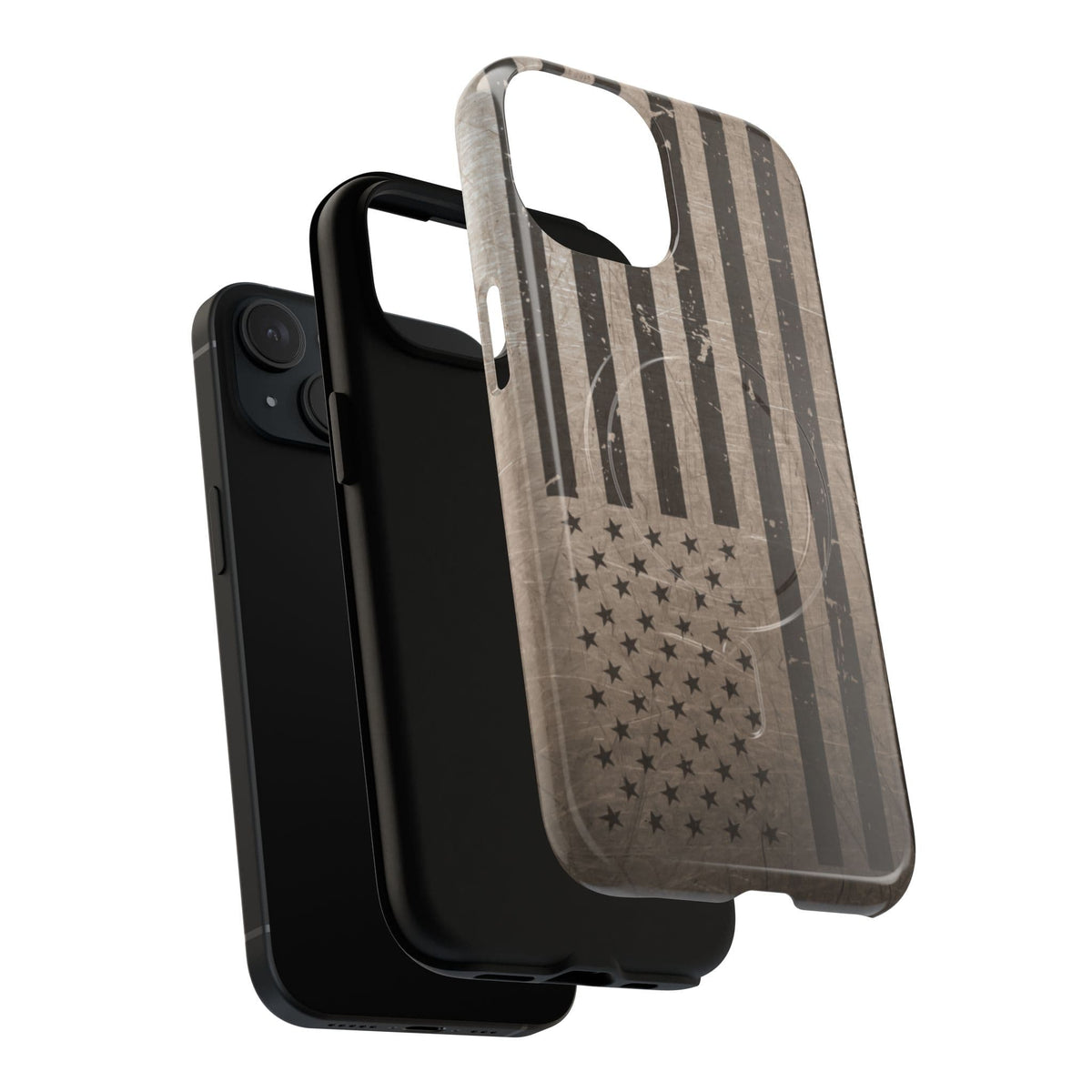 K-Factor Supply Co Battle Flag Tough Magnetic iPhone Case