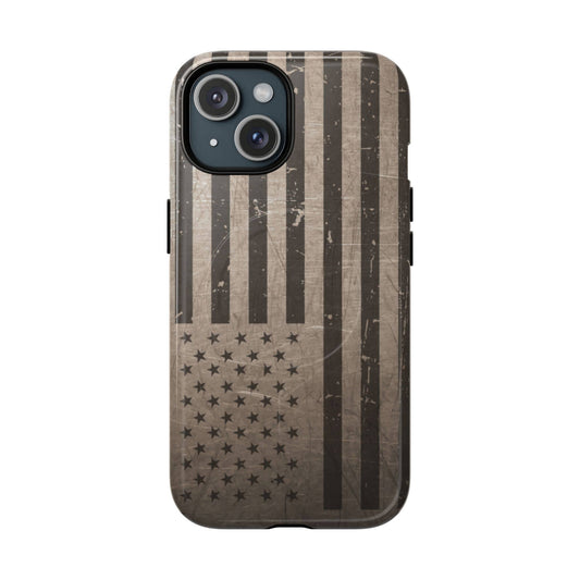 K-Factor Supply Co Battle Flag Tough Magnetic iPhone Case iPhone 15 / Glossy