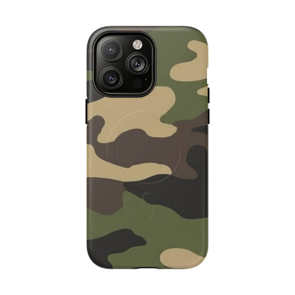 K-Factor Supply Co BDU Camo Tough Magnetic iPhone Case iPhone 14 Pro Max / Matte