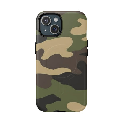 K-Factor Supply Co BDU Camo Tough Magnetic iPhone Case iPhone 15