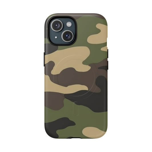 K-Factor Supply Co BDU Camo Tough Magnetic iPhone Case iPhone 15
