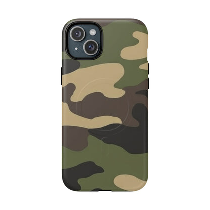 K-Factor Supply Co BDU Camo Tough Magnetic iPhone Case iPhone 15 Plus