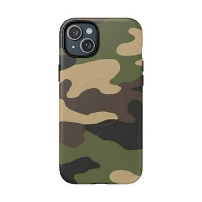 K-Factor Supply Co BDU Camo Tough Magnetic iPhone Case iPhone 15 Plus / Matte