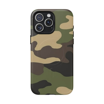 K-Factor Supply Co BDU Camo Tough Magnetic iPhone Case iPhone 15 Pro Max