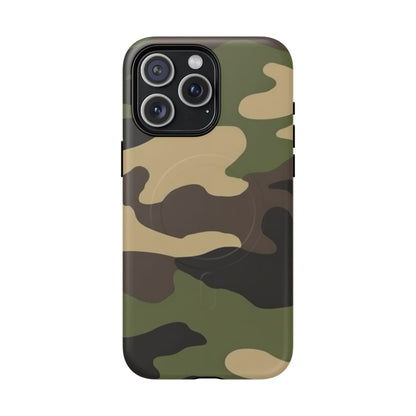 K-Factor Supply Co BDU Camo Tough Magnetic iPhone Case iPhone 15 Pro Max