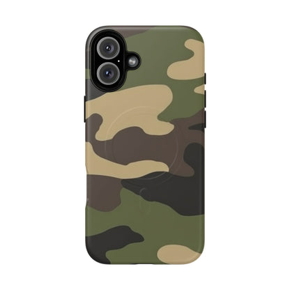 K-Factor Supply Co BDU Camo Tough Magnetic iPhone Case iPhone 16 Plus / Matte