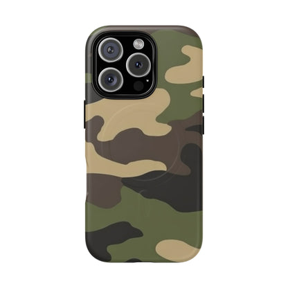 K-Factor Supply Co BDU Camo Tough Magnetic iPhone Case iPhone 16 Pro