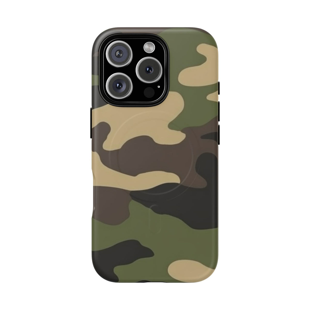K-Factor Supply Co BDU Camo Tough Magnetic iPhone Case iPhone 16 Pro / Matte